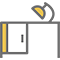 Fixed desk icon