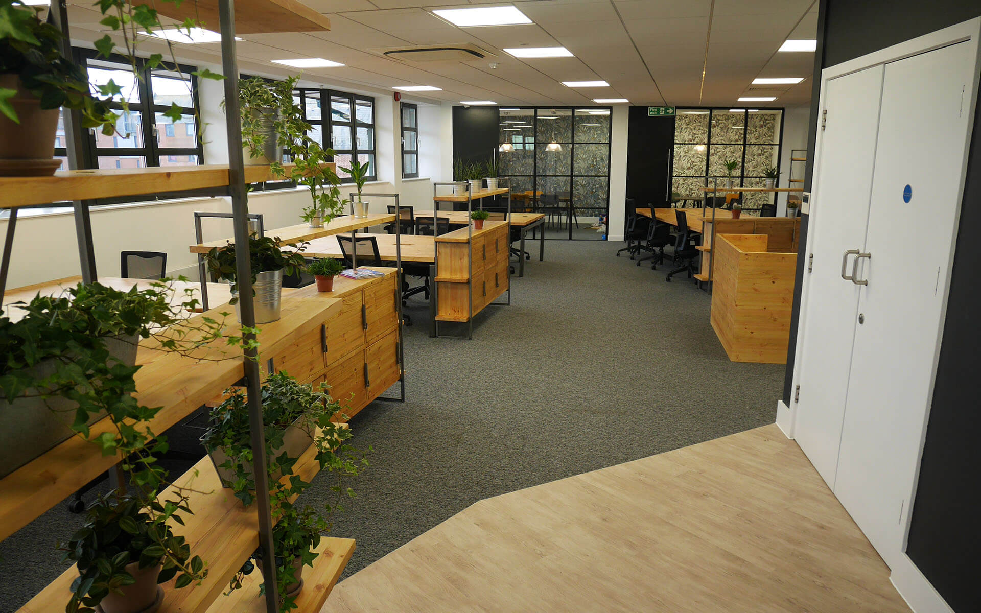 Fixed Desk area